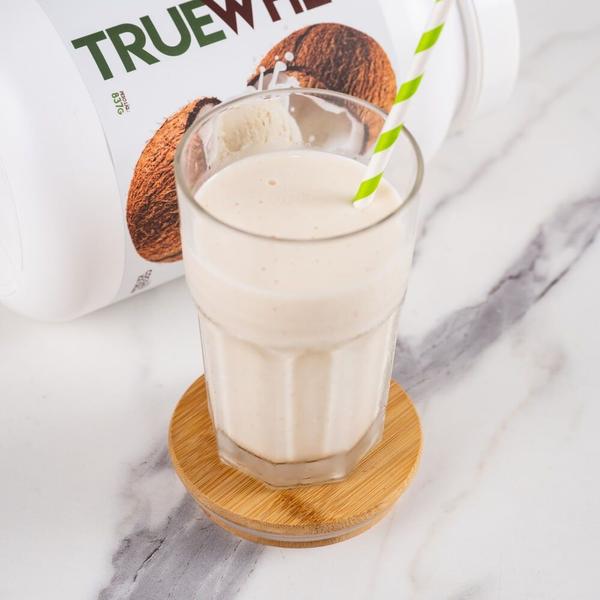 True Whey Protein Coconut Ice Cream 418g True Source Imagem de True Whey Protein Coconut Ice Cream 418g True Source