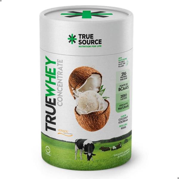 Imagem de True Whey Protein Concentrate Zero Lactose 900g True Source