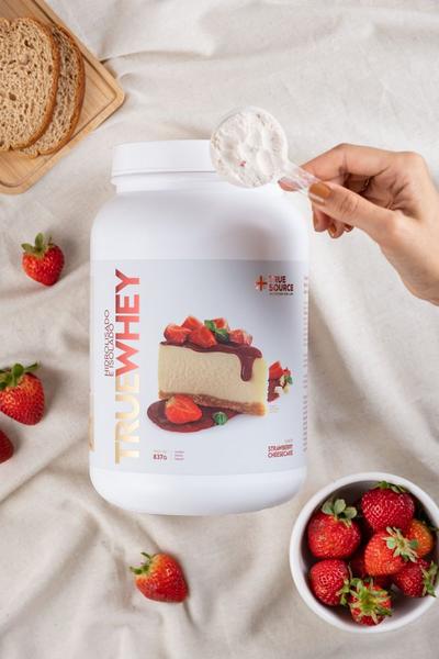 Imagem de True Whey Protein Strawberry Cheesecake 837g True Source