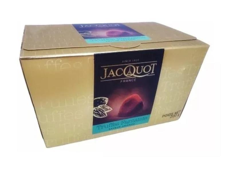 Trufas Jacquot Amendôa - Fancy Truffes - Impotado França 200g Imagem de Trufas Jacquot Amendôa - Fancy Truffes - Impotado França 200g