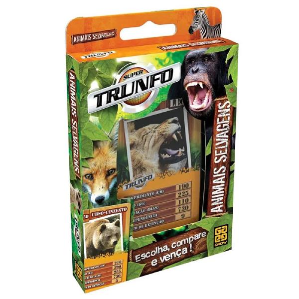 Imagem de Trunfo Animais Selvagens 01816 Grow