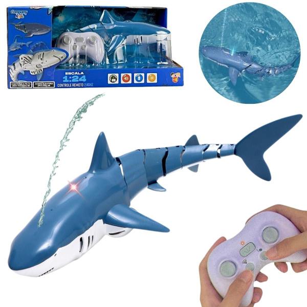 Imagem de Tubarão Shark Controle Remoto Nada de verdade Recarregável