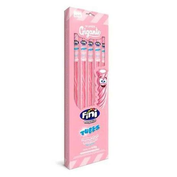 Tubes Iogurte Super Gigante com 24 unidades de 27g cada - Fini Imagem de Tubes Iogurte Super Gigante com 24 unidades de 27g cada - Fini