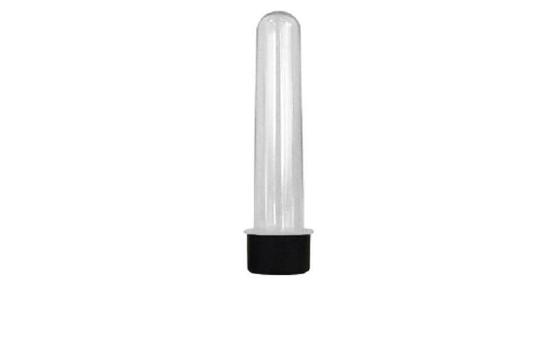 Tubete 13 Cm Com Tampa Preto 50Un Tubo De Ensaio - Trem De Bebê Imagem de Tubete 13 Cm Com Tampa Preto 50Un Tubo De Ensaio