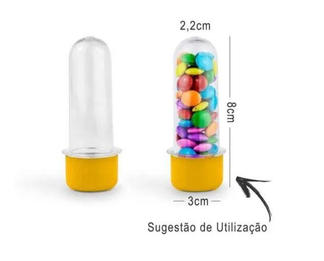 Tubete para Lembrancinha 8 cm kit com 50 unidades - Lynx Produções artistica Imagem de Tubete para Lembrancinha 8 cm kit com 50 unidades