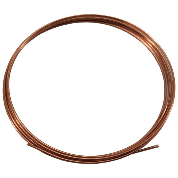 Tubo Capilar De Cobre De 0,31mm Para Refrigeração - Rolo 3m - SH Imagem de Tubo Capilar De Cobre De 0,31mm Para Refrigeração - Rolo 3m