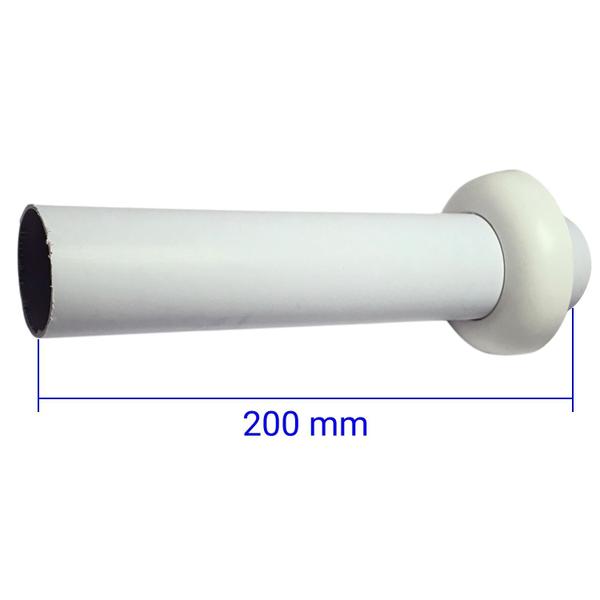 Imagem de TUBO DE LIGAÇÃO DIAM. EXT. 38X200mm BRANCO CIPLA 0325