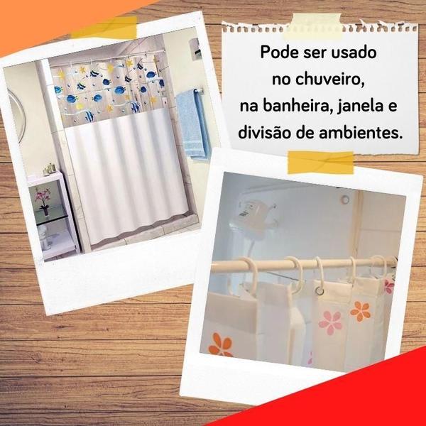 Imagem de Tubo Extensível Para Cortinas Fácil Fix 140Cm - 210Cm Maxeb