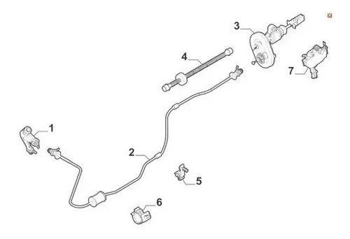 Imagem de Tubo Flexivel Atuador Embreagem Jeep Renegade Fiat Toro Orig