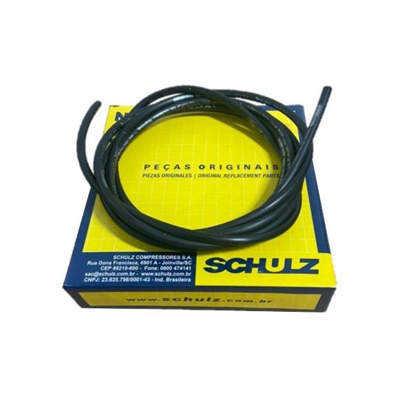 Imagem de Tubo Flexível Nylon Schulz 3,8 M com Porca para Compressor de Parafuso - 021.0144-0