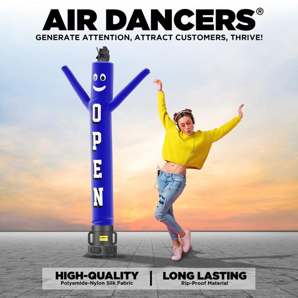 Imagem de Tubo inflável Man LookOurway Air Dancers 2,1 m com ventilador