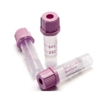 Imagem de Tubo microtainer edta k2 lilas cx c/200un 365974