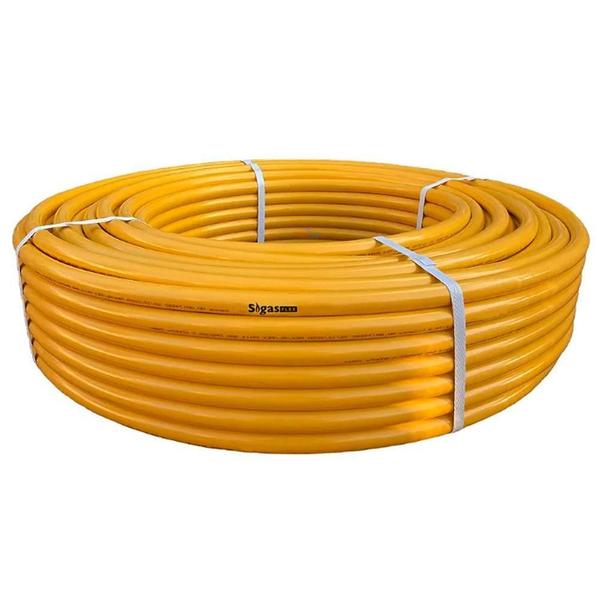 Imagem de Tubo Pex Flex Amarelo Uv 16Mm - Sigas