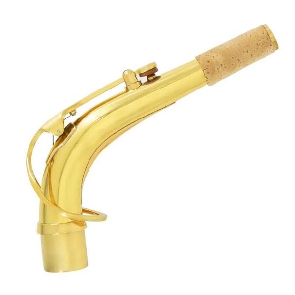 Imagem de Tudel para sax Alto Dourado de 24,5 mm