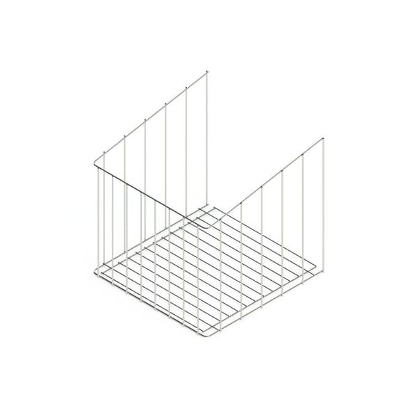 Imagem de Tulha Basculante Elevatta 350mm Cromada 3401 - Dimec