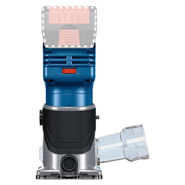 Imagem de Tupia de palma a bat. 18v Bosch GLF18V-8,  S/ BAT. C/1 fresa