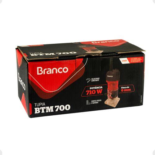 Tupia Manual 710w Profissional Pinça 6mm Branco Motores Imagem de Tupia Manual 710w Profissional Pinça 6mm Branco Motores