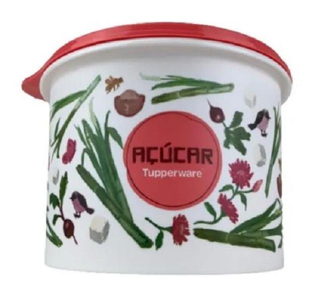 Imagem de Tupper Caixa Açúcar Floral 1.4kg Tupperware Original