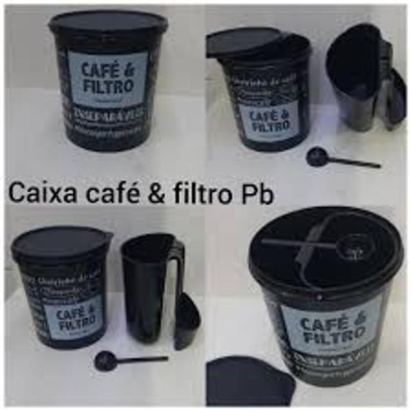 Imagem de Tupper caixa café e filtro pb da tupperware 