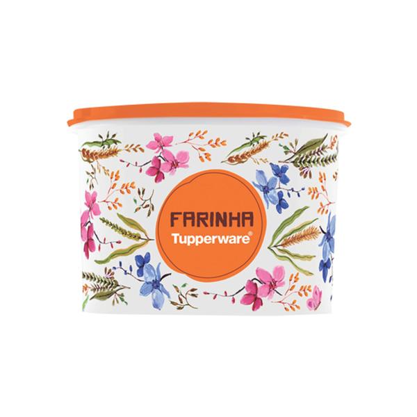 Imagem de Tupper caixa farinha floral da tupperware 