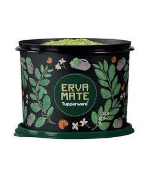 Imagem de Tupper caixa floral erva mate da tupperware 