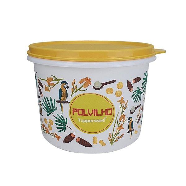 Tupper caixa polvilho floral da tupperware - Tupperware Imagem de Tupper caixa polvilho floral da tupperware
