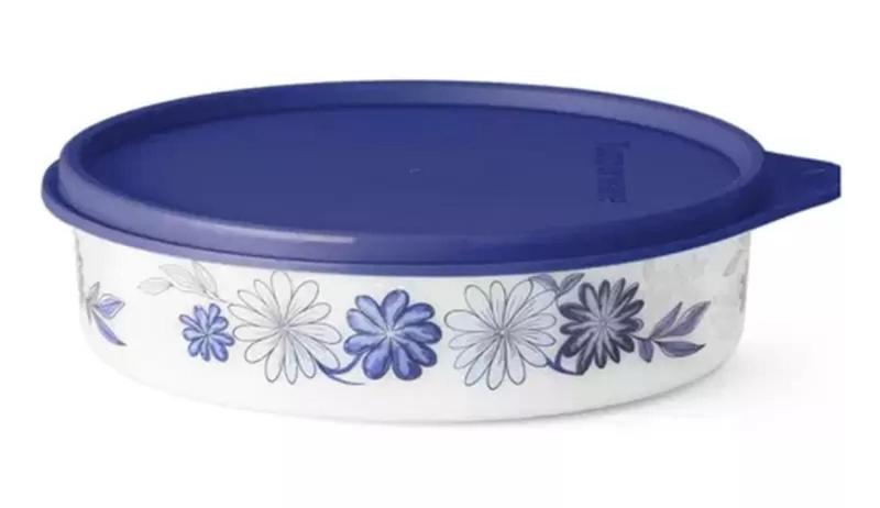 Imagem de Tupper Pratinho 500 ml Aquarela Azul Tupperware