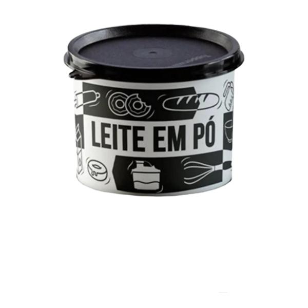 Tupper redondinha leite em pó pop box da tupperware Imagem de Tupper redondinha leite em pó pop box da tupperware