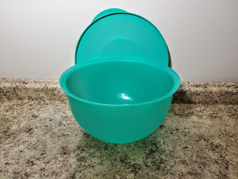 Imagem de  tupperware bacia murano verde mint 1,3,litros 