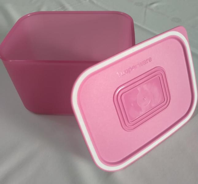 Imagem de Tupperware Baseline Retangular 1,3L Rosa