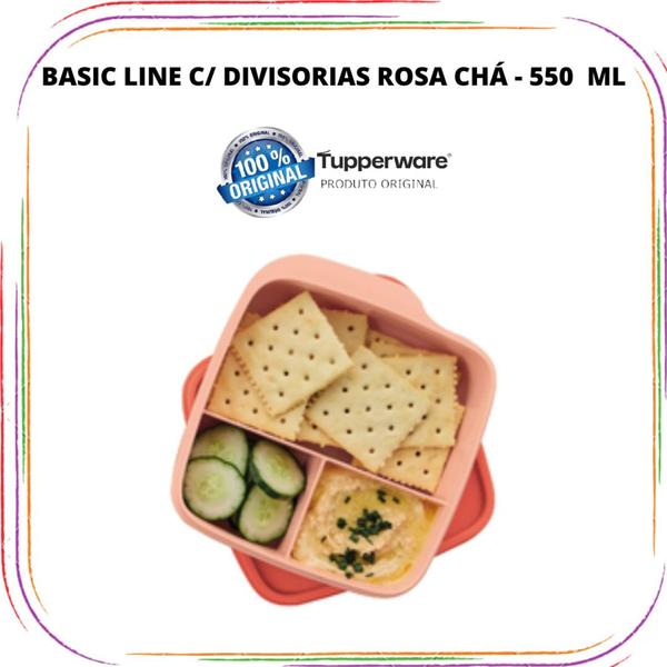 Imagem de Tupperware Basic Line Com Divisórias - 550 Ml