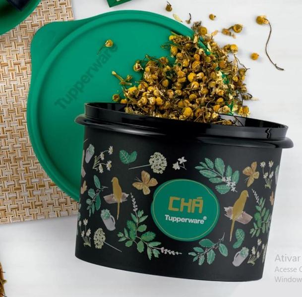 Imagem de Tupperware Caixa Chá Floral