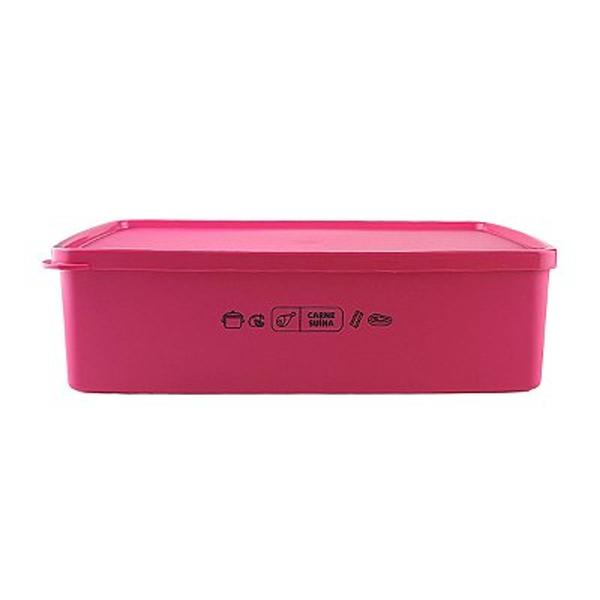 Imagem de Tupperware Caixa Ideal Mix Carne Suína 1,4 litro Rosa