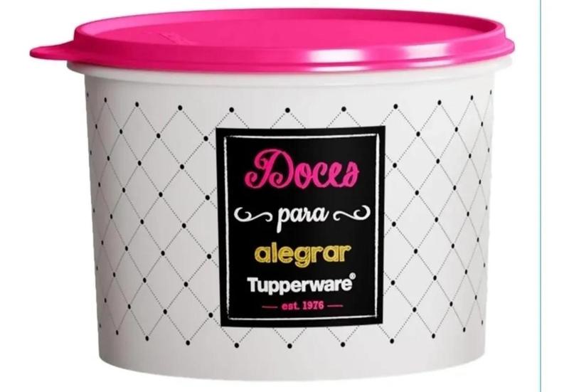 Imagem de Tupperware Caixa Mantimento Pote Doces  2,4l