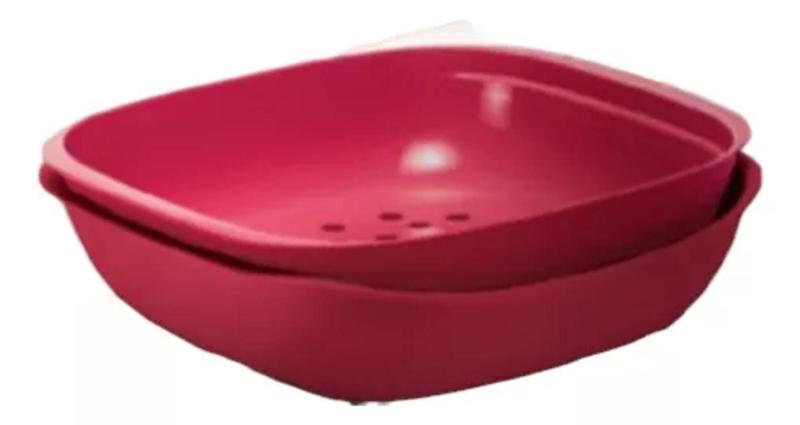 Imagem de Tupperware Cesto Allegra 1,3 Litros Vermelho