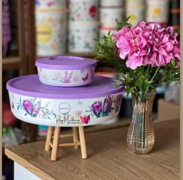 Imagem de Tupperware Conjunto Tigelas Ilúmina Primavera Com 9 Peças. 