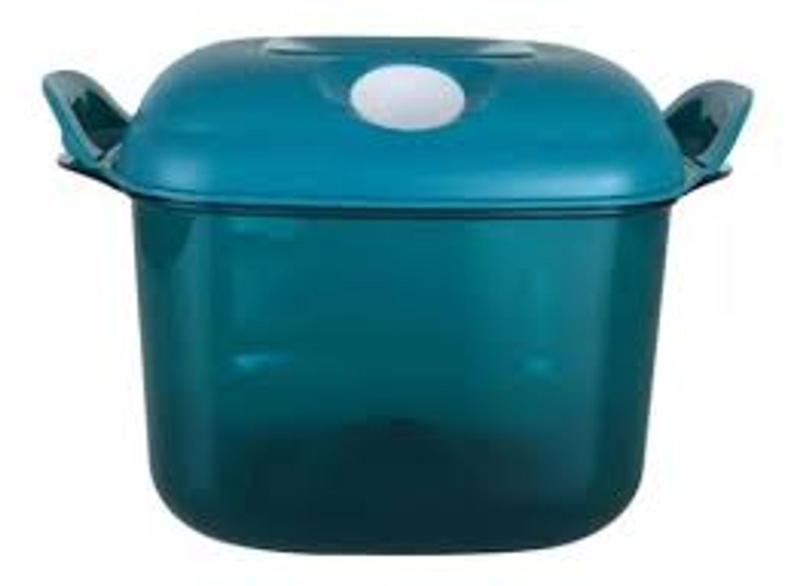 Imagem de Tupperware Cristal Pop Quadrada 1,9L Turmalina