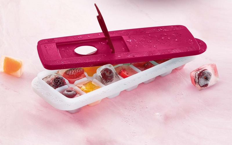 Tupperware - Forma De Gelo Cubos Com Tampa Imagem de Tupperware - Forma De Gelo Cubos Com Tampa