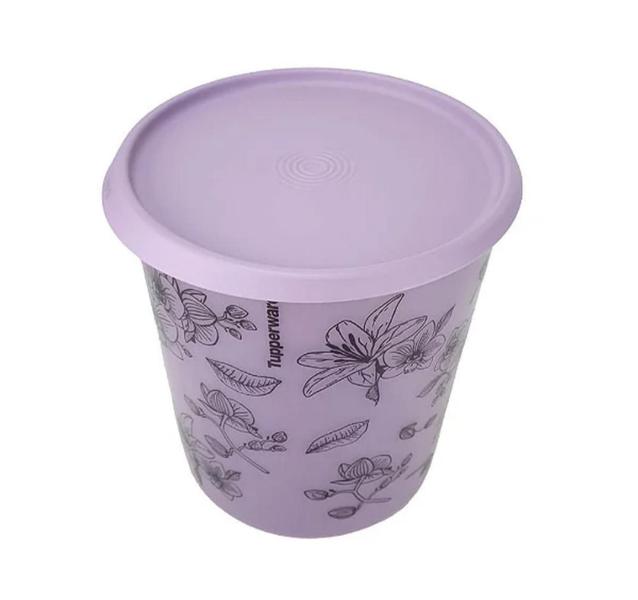 Imagem de Tupperware instantânea mágica floral lilas 4.2 l