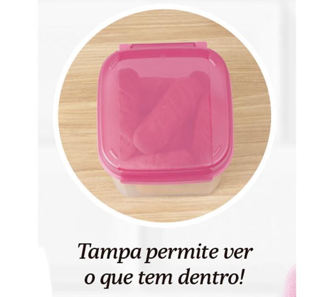 Imagem de Tupperware  Jogo de Pote de Cozinha Mantimentos  Hermético - Modulares Oval e Classic 8 peças 