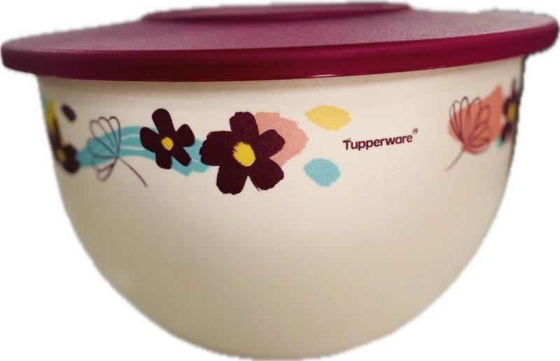 Imagem de Tupperware Kit 2 Peças Tigelas Murano Flores Ao Vento