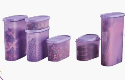 Imagem de Tupperware Kit Modular 6 peças Lilás PDA 11/2024