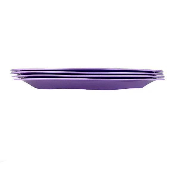 Tupperware kit pratos floresta lilas 4 peças Imagem de Tupperware kit pratos floresta lilas 4 peças
