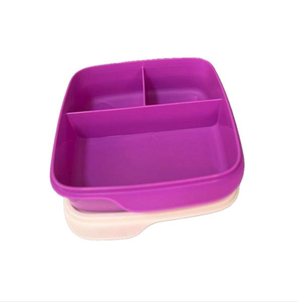 Imagem de Tupperware Marmita Basic line com divisórias