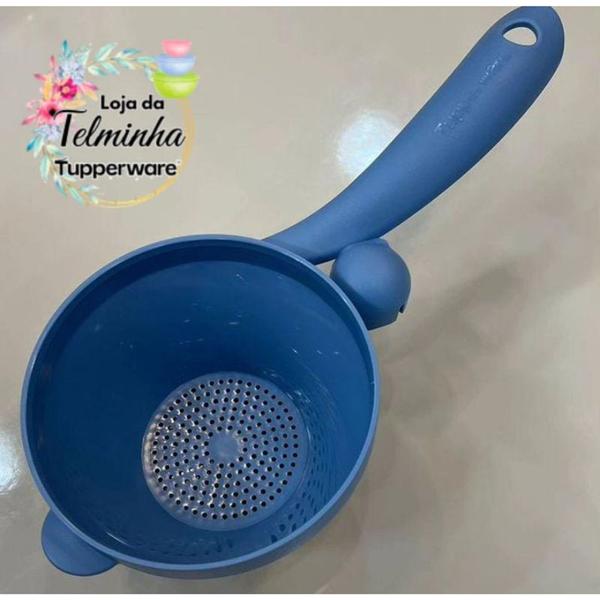 Imagem de Tupperware Mini Escorredor Azul