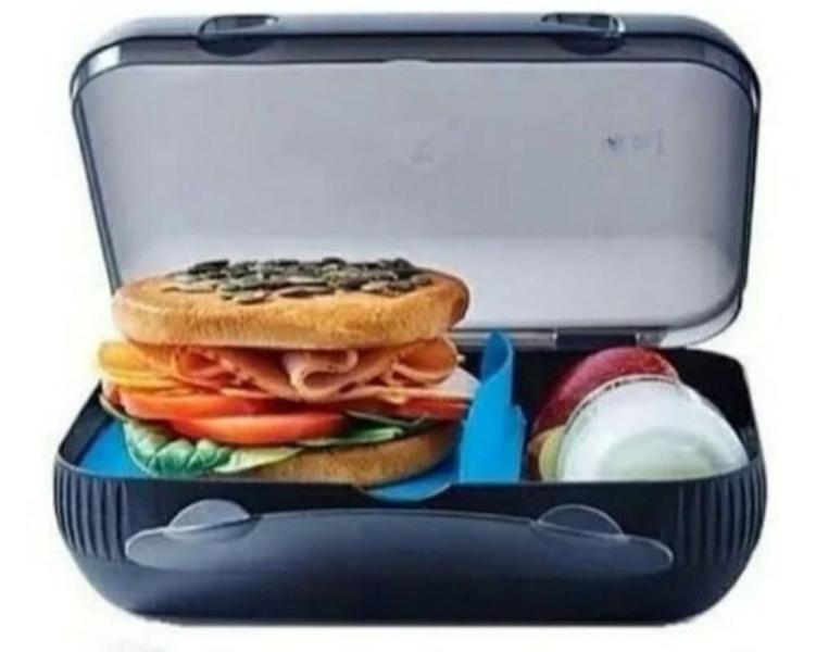 Imagem de Tupperware Porta Lanches com Divisórias Universo