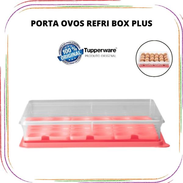 Imagem de Tupperware Porta Ovos Refri Box Plus