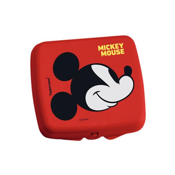 Imagem de Tupperware Porta Sanduíche Quadrado Mickey