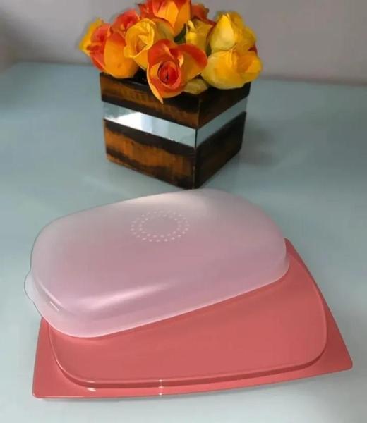 Imagem de Tupperware Smart Queijeira Retangular Baixa