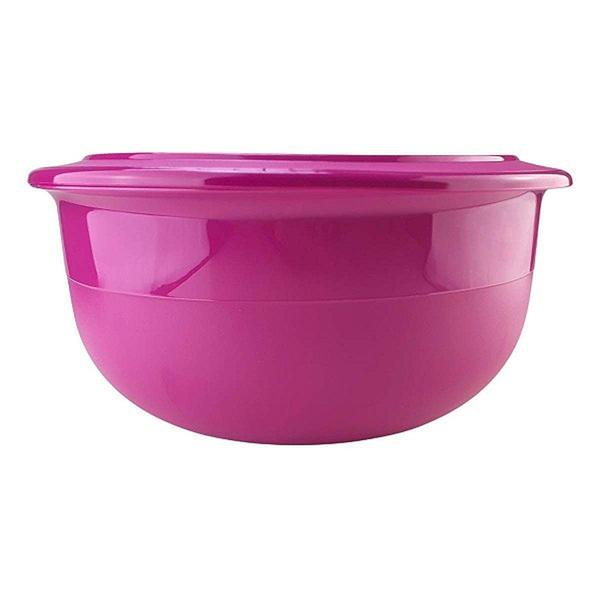 Imagem de Tupperware tigela cristal policarbonato rosa magenta